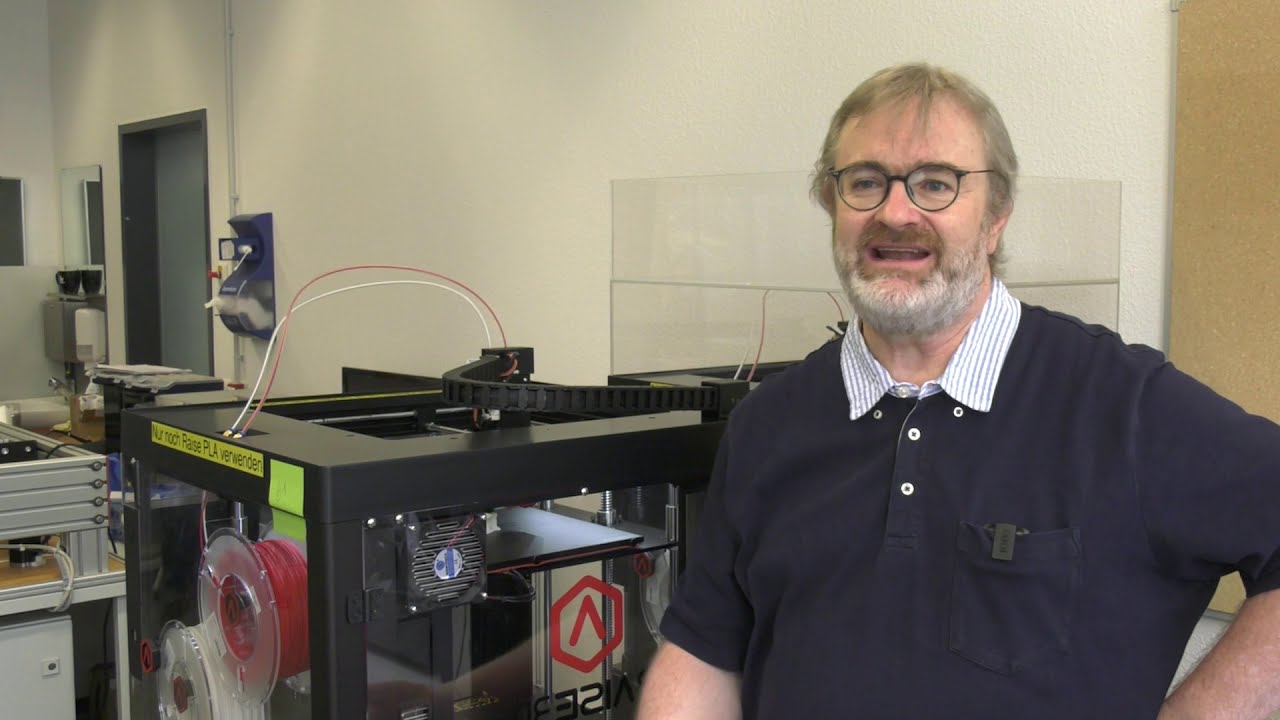 CampusTV - Mit 3-D-Druckern gegen die Virengefahr