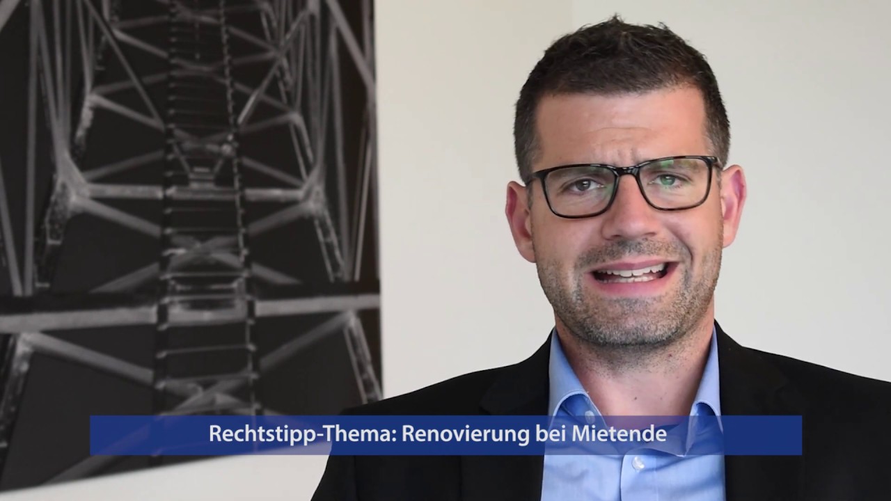 Der Rechtstipp - Wann muss renoviert werden?