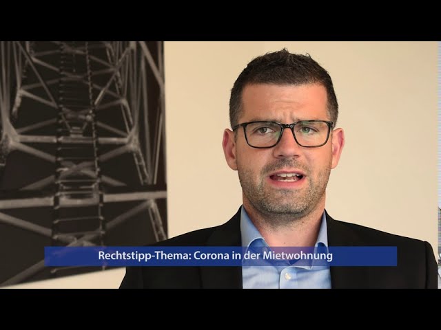 Der Rechtstipp - Quarantäne in der Mietwohnung - was nun?
