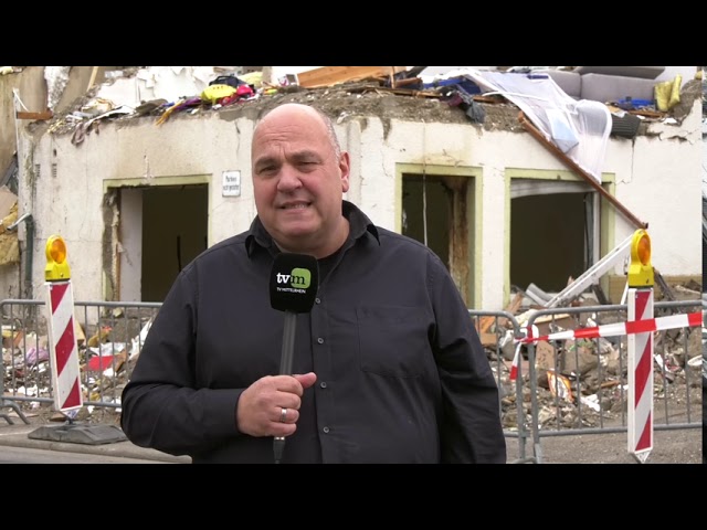 Aktuelle Lage nach Hausexplosion in Arzbach | 8.10.2020