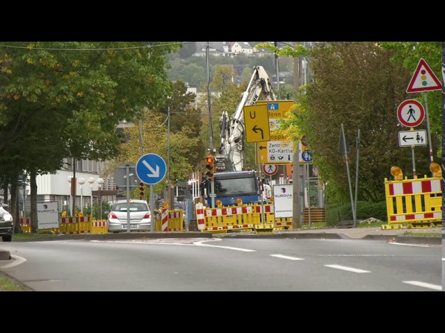 Stimmungsbild zum Bombenfund in Koblenz I 14.10.2020