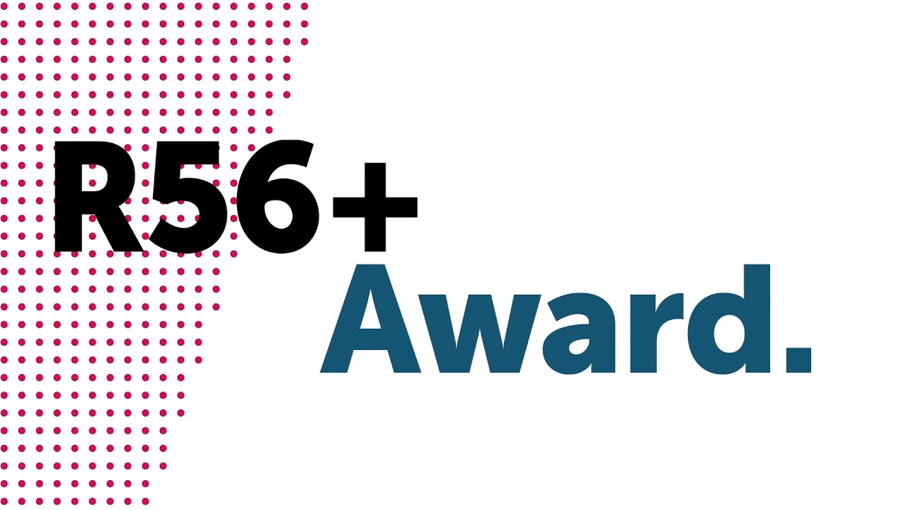 Der R56+ Award 2020 als Digitalevent - sei live dabei!