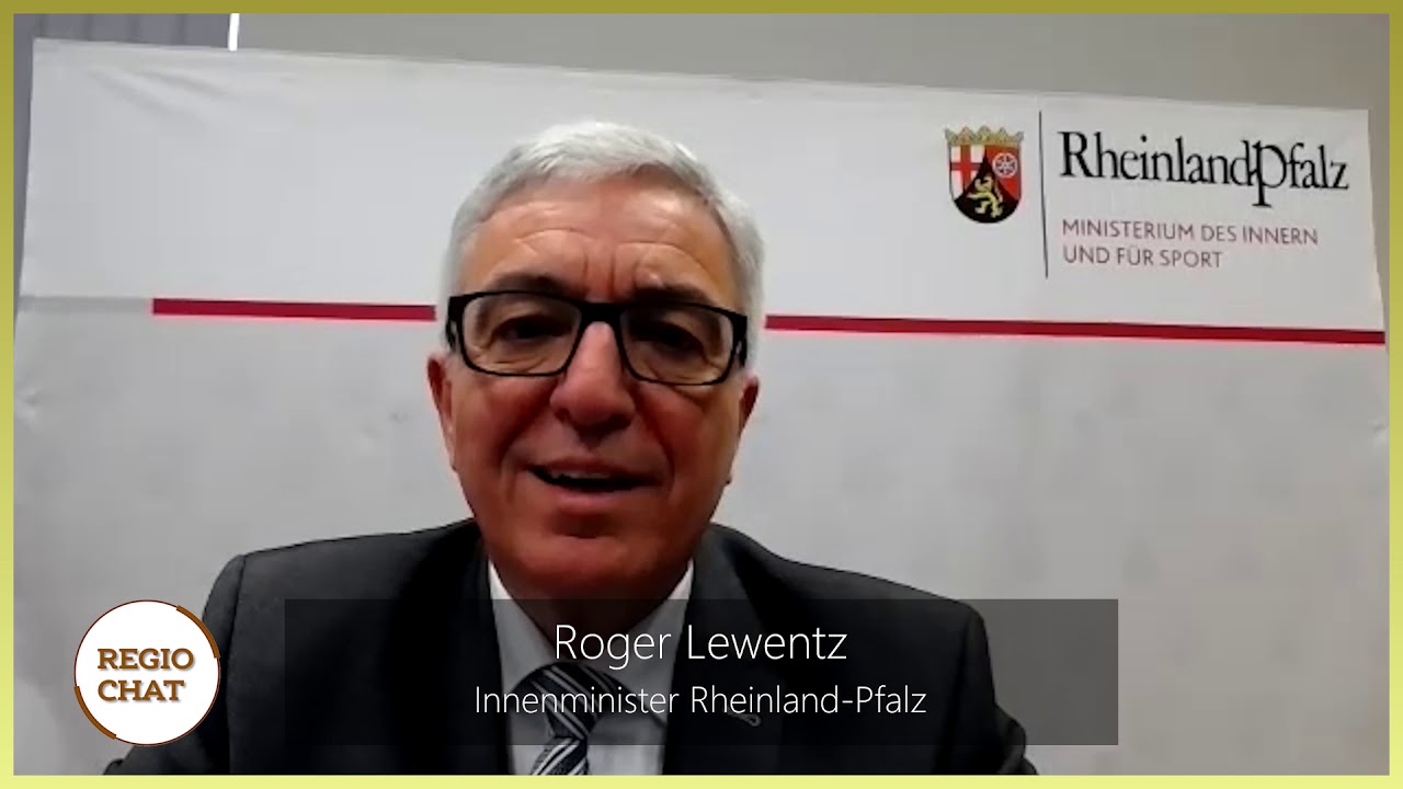 „Regio-Chat" mit Innenminister Roger Lewentz (SPD)
