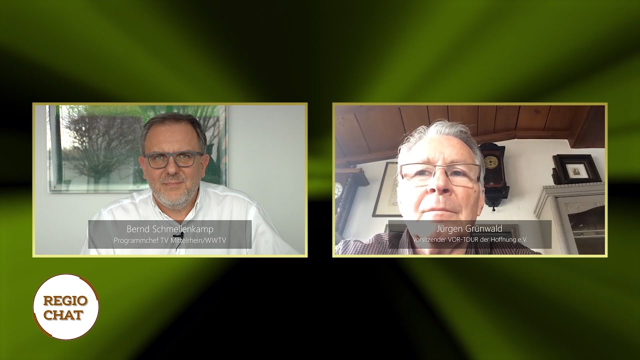 „Regio-Chat" mit Jürgen Grünwald (Vorsitzender VOR-TOUR der Hoffnung e.V.)