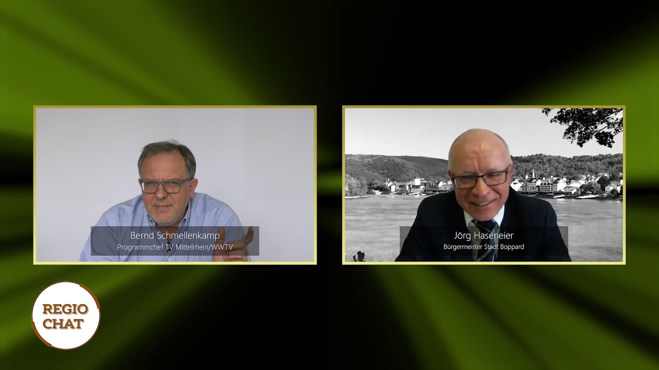 "Regio-Chat" mit Jörg Haseneier (Bürgermeister Boppard)