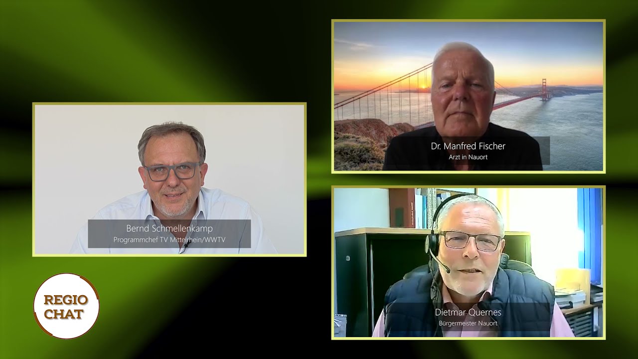 "Regio-Chat" mit Dr. Manfred Fischer (Arzt in Nauort) und Dietmar Quernes (Bürgermeister Nauort)