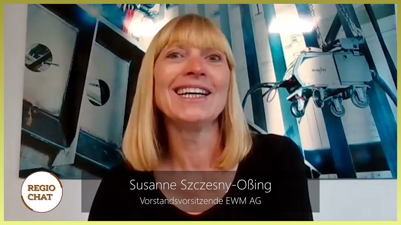 "Regio-Chat" mit Susanne Szczesny-Oßing (Vorstandsvorsitzende EWM AG)
