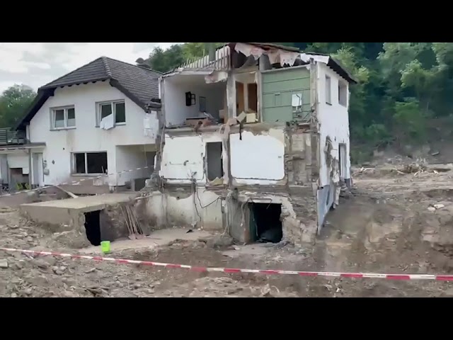 Aktuelle Aufnahmen aus dem Flutgebiet | 30.07.2021