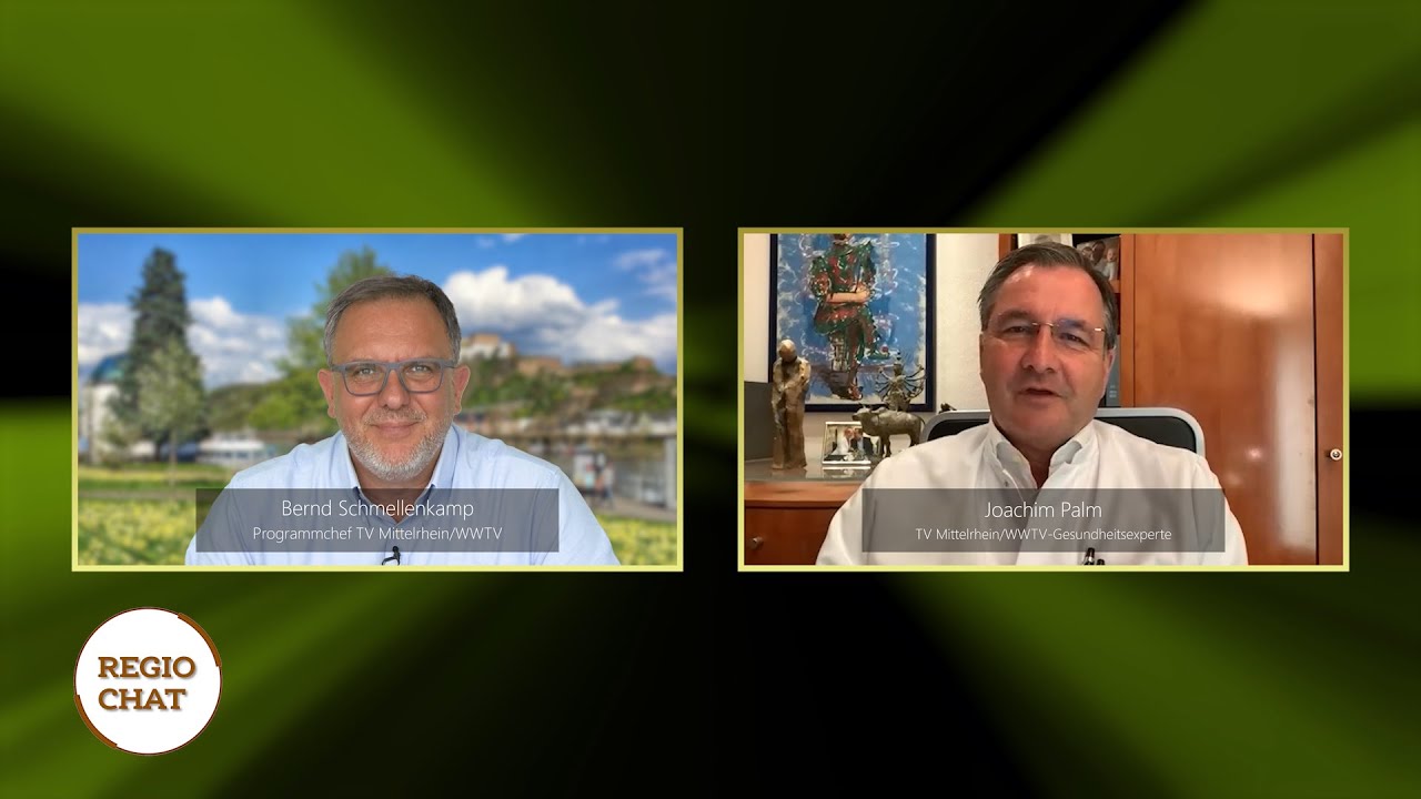 "Regio-Chat" mit Joachim Palm (TV Mittelrhein/WWTV-Gesundheitsexperte)