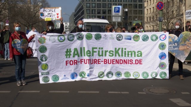 Klimastreik in Berlin und Potsdam