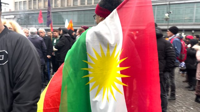 Demonstration gegen das PKK-Verbot